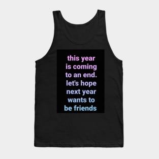 New Year Tank Top